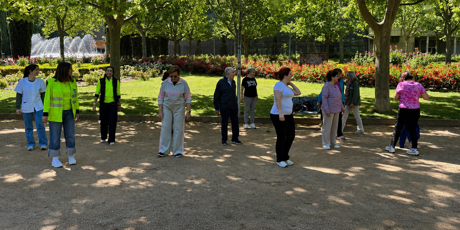 Paseo saludable en el día 14 de mayo