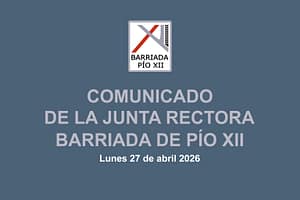Comunicado de la Junta Rectora 27-04-2026 Comunicado de la Junta Rectora 27-04-2026